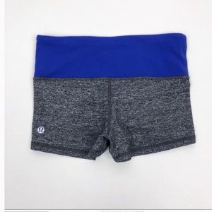 Lululemon | Boogie Shorts Gray Purple Yoga